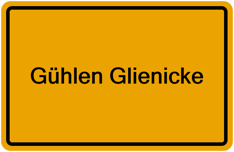Handelsregisterauszug Gühlen Glienicke